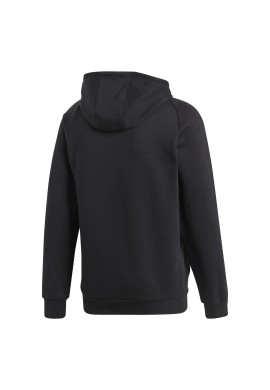 SUDADERA ADIDAS CORE18 COLOR NEGRO/BLANCO