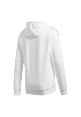 SUDADERA ADIDAS CORE18 COLOR BLANCO