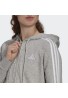 CHAQUETA ADIDAS CON CAPUCHA ESSENTIALS FRENCH TERRY 3 BANDAS