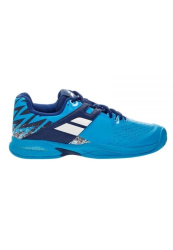 ZAPATILLAS BABOLAT PROPULSE CLAY AZUL BLANCO JUNIOR