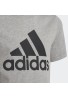 CAMISETA ADIDAS NIÑO GRIS