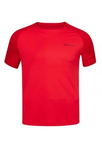 CAMISETA BABOLAT PLAY CREW NECK ROJO