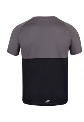 CAMISETA BABOLAT PLAY CREW NECK NEGRO