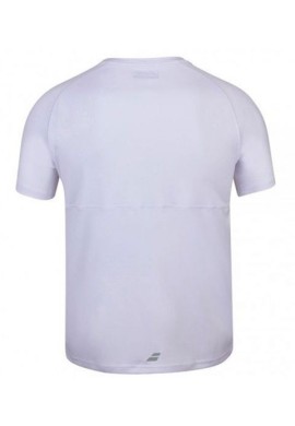 CAMISETA BABOLAT PLAY CREW NECK BLANCO