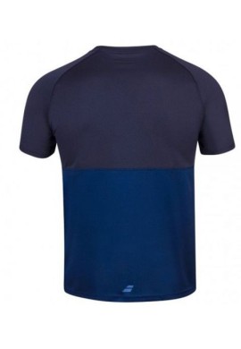 CAMISETA BABOLAT PLAY CREW AZUL OSCURO