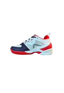 Zapatillas Munich Atomik 10 Padel Blanca/Roja/Azul