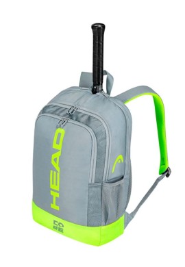 MOCHILA HEAD CORE BACKPACK grey/neon yellow