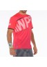 Camiseta Bullpadel WPT Riter Carmesi Fluor