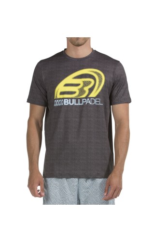 CAMISETA BULLPADEL CARARA NEGRO VIGORE