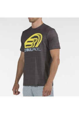 CAMISETA BULLPADEL CARARA NEGRO VIGORE