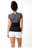 Exercise Shorts Mujeres - Blanco, Gris