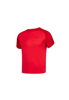 Camiseta Play Crew Neck Tee Babolat Junior Play Roja