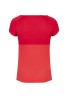 CAMISETA BABOLAT JUNIOR NIÑA PLAY ROJA