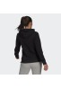 SUDADERA MUJER CON CAPUCHA BIG LOGO NEGRO