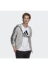 CHAQUETA ADIDAS CON CAPUCHA M 3S FT GRIS