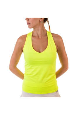 Camiseta BB Básica Pico Amarilla Fluor