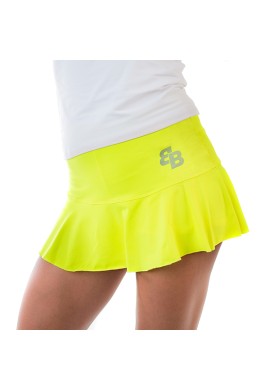 Falda Básica BB Amarillo Fluor