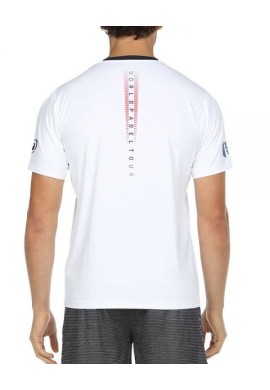 CAMISETA BULLPADEL WPT REDULLU BLANCO