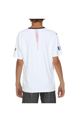 CAMISETA BULLPADEL WPT REDULLU JR BLANCA