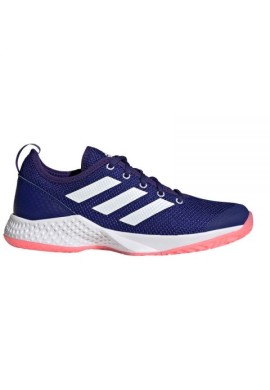 ADIDAS COURTFLASH AZUL BLANCO MUJER GZ0707