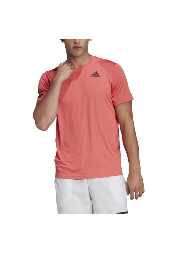 CAMISETA ADIDAS CLUB 3-STRIPE COLOR SEMI TURBO/BLACK