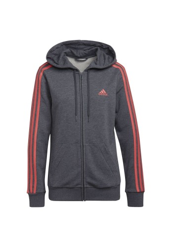 SUDADERA ADIDAS W 3S FT FZ HD COLOR BRGROS/SEMTUR