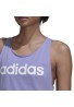 CAMISETA ADIDAS DE TIRANTES W LIN COLOR PURSUA/BLANCO