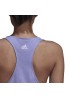 CAMISETA ADIDAS DE TIRANTES W LIN COLOR PURSUA/BLANCO