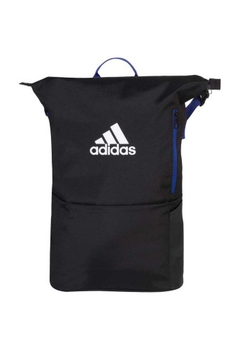 MOCHILA ADIDAS MULTIGAME NEGRO Y AZUL