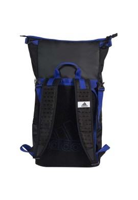 MOCHILA ADIDAS MULTIGAME NEGRO Y AZUL