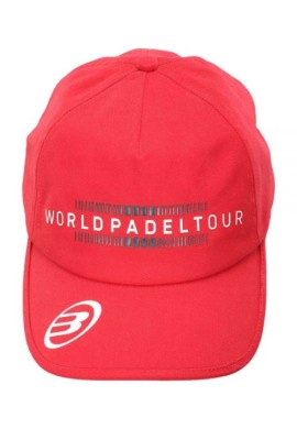 GORRA BULLPADEL WORLD PADEL TOUR BPGWPT2204 ROJO FLUOR