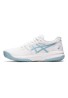 ZAPATILLAS ASICS GEL-GAME 8 CLAY/OC WHITE/SMOKE BLUE - MUJER