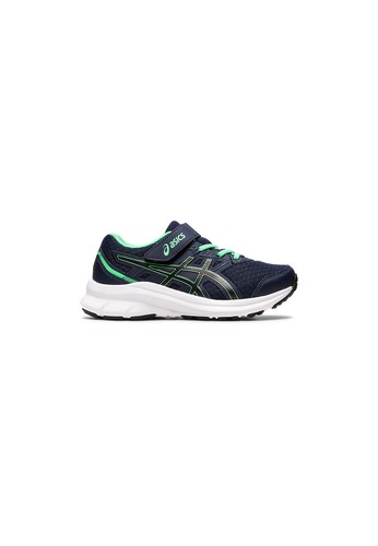 ZAPATILLAS ASICS JOLT 3 PS 1014A198 - 404 MIDNIGHT/NEW LEAF - NINOS