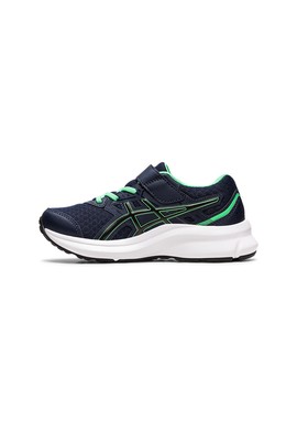 ZAPATILLAS ASICS JOLT 3 PS 1014A198 - 404 MIDNIGHT/NEW LEAF - NINOS