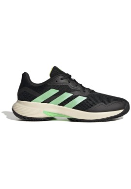 ZAPATILLAS ADIDAS COURTJAM CONTROL M CLAY COLOR CORE BLACK/BEAM GREEN/BEAM YEL