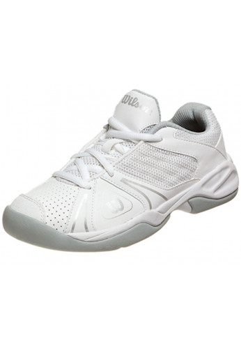 Zapatillas Wilson OPEN JUNIOR blanca y gris