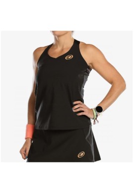 CAMISETA BULLPADEL ACODA NEGRO ALEJANDRA SALAZAR