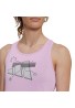 adidas Camiseta Sin Mangas Aeroready rosa