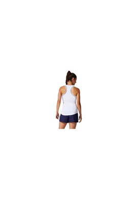 CAMISETA ASICS COURT W PIPING TANK BLANCA