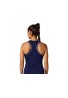 CAMISETA ASICS COURT W PIPING TANK AZUL