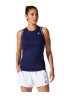 CAMISETA ASICS COURT W PIPING TANK AZUL