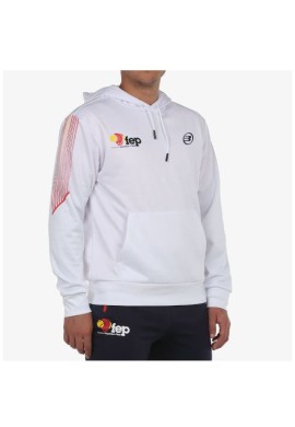 SUDADERA BULLPADEL ENRIO BLANCO