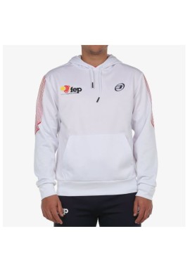 SUDADERA BULLPADEL ENRIO BLANCO