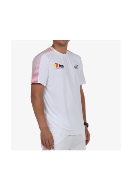 CAMISETA BULLPADEL EXUDO BLANCO