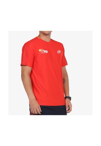 CAMISETA BULLPADEL EXUDO ROJO