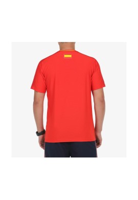 CAMISETA BULLPADEL EXUDO ROJO