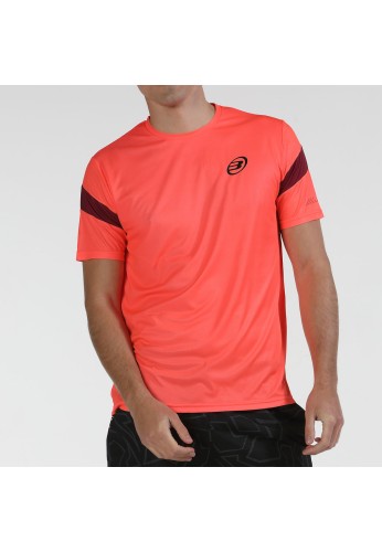 CAMISETA BULLPADEL COJIN CORAL FLUOR