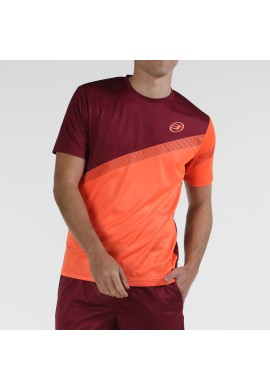 CAMISETA BULLPADEL COGUA CORAL FLUOR