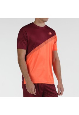 CAMISETA BULLPADEL COGUA CORAL FLUOR