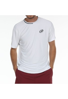 CAMISETA BULLPADEL LINDE BLANCO